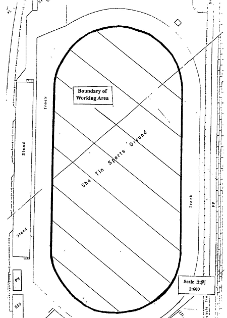 Map of Example of submitted plans