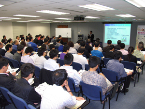 The second thematic workshop for restaurant trade was held on 19 May 2009 at Room AC2, Hong Kong Cultural Centre, Tsim Sha Tsui, Kowloon