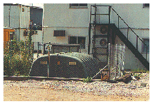 Photo of Rotating biological contactor for foul sewage treatment on site