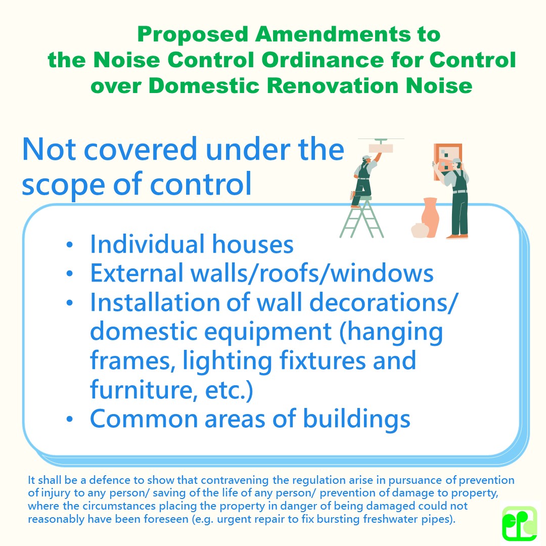 Proposed Amendments to the Noise Control Ordinance