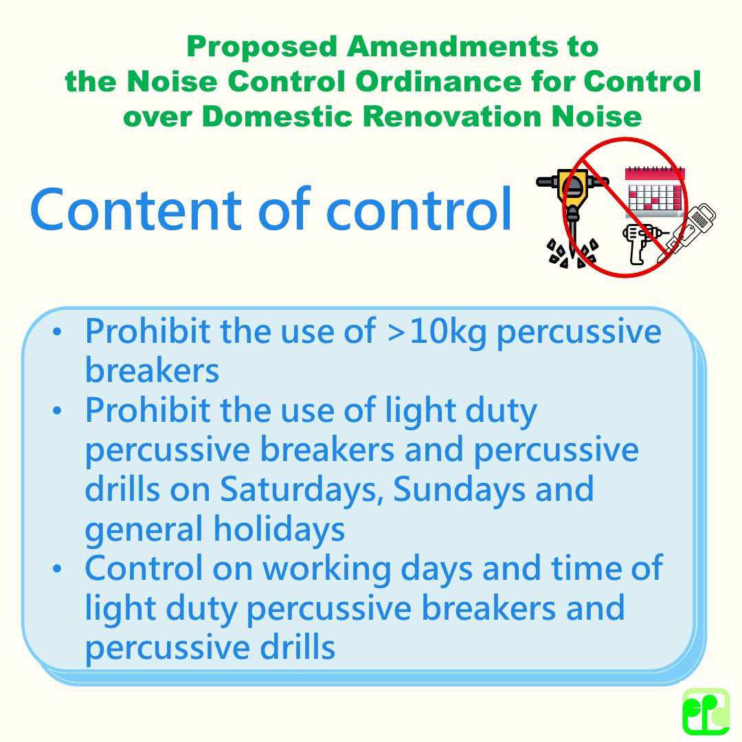 Proposed Amendments to the Noise Control Ordinance