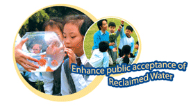 Enhance public acceptance of Reclaimed Water