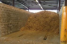 Image of Use of Shredded Wooden Pallets as Mixing Pallets