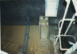 Image of A rundown screen is used to remove the gross solids in the waste water collected and waste water is discharged to the waste water collection tank.