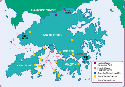 Operations of Hong Kong Waste Treatment and Disposal Facilities