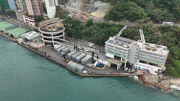  港岛西废物转运站的相片