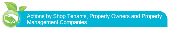 Actions by Shop tenants, Property owners and Property Management Companies
