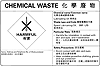 Label for Chemical Wastes