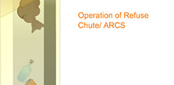 Operation of Refuse Chute/ ARCS