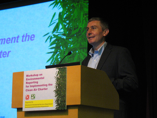 Dr Andrew Thomson, CEO of the Business Environment Council spoke at the workshop