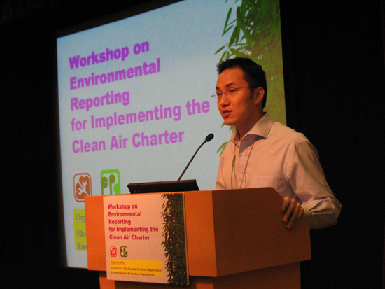 DS(E) Roy Tang delivered a opening speech at the workshop