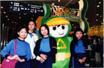 「回收智叻星」、「空氣監察隊長」及「水質監察隊長」 歡迎學生參與「香港環保節2002」