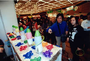 灣仔區議會遊戲攤位 「環保行動」