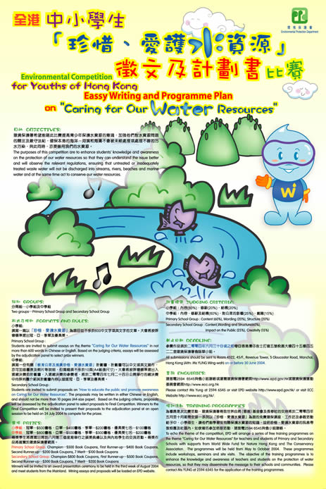 Environmental Competition for Youths of Hong Kong on