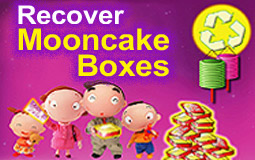 Trial recovery of mooncake containers