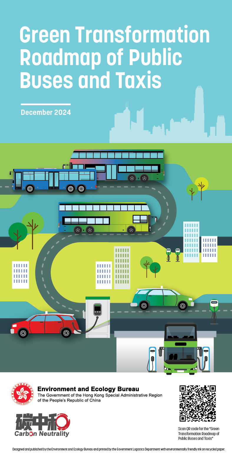 Green Transformation Roadmap of Public Buses and Taxis (pamphlet)