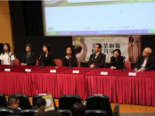 Greeners Action presenting a talk