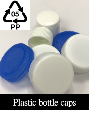 Plastic bottle caps