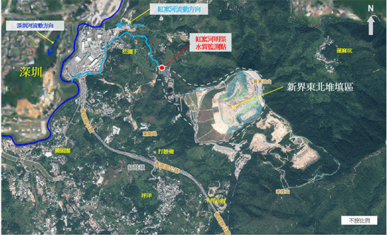 缸窰河水质监测点位置图