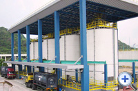 昂船洲污水处理厂前期消毒设施