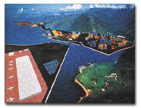 新市鎮的電腦模擬圖片