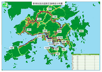 香港道路交通噪音分佈圖(只提供圖像版本)