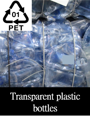 transparent plasitc bottles