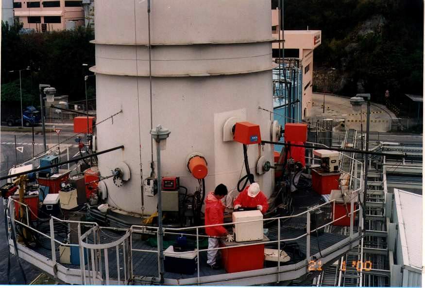 監測煙囪的環境表現圖片