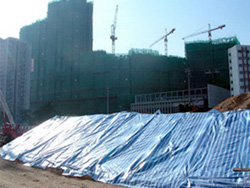 不滲透的隔塵布