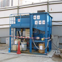 專利廢水處理器以凝結劑提高沉澱效率