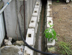 圍繞工地的預製周邊Ｕ形排水渠